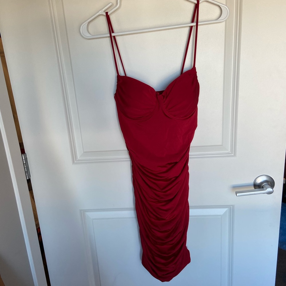 Set of 2 rouched dresses